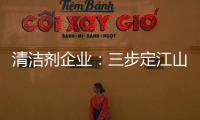 清洁剂企业	：三步定江山
